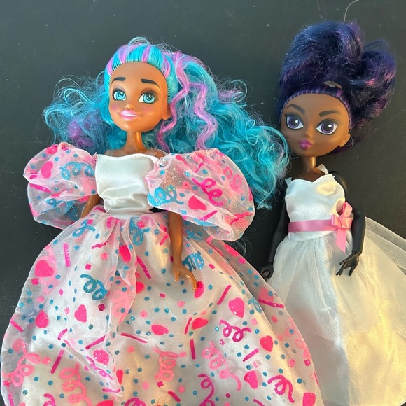 lot of 6 Disney/barbie Dolls mixed Tinkerbell/Spirit/hairmazing/cat-woman/fairy - Picture 2 of 7